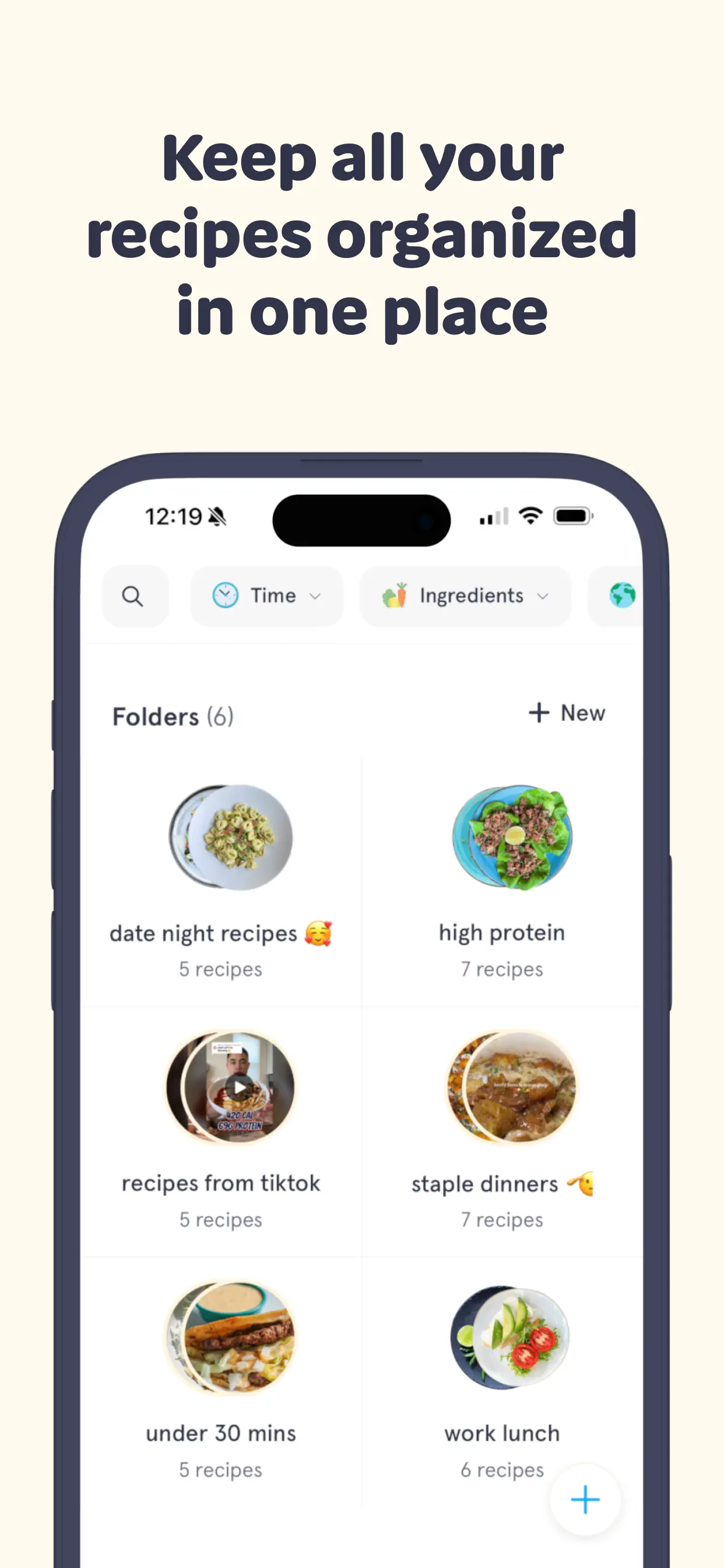 Zest: Meal Planner & Recipes App Store screenshot 1