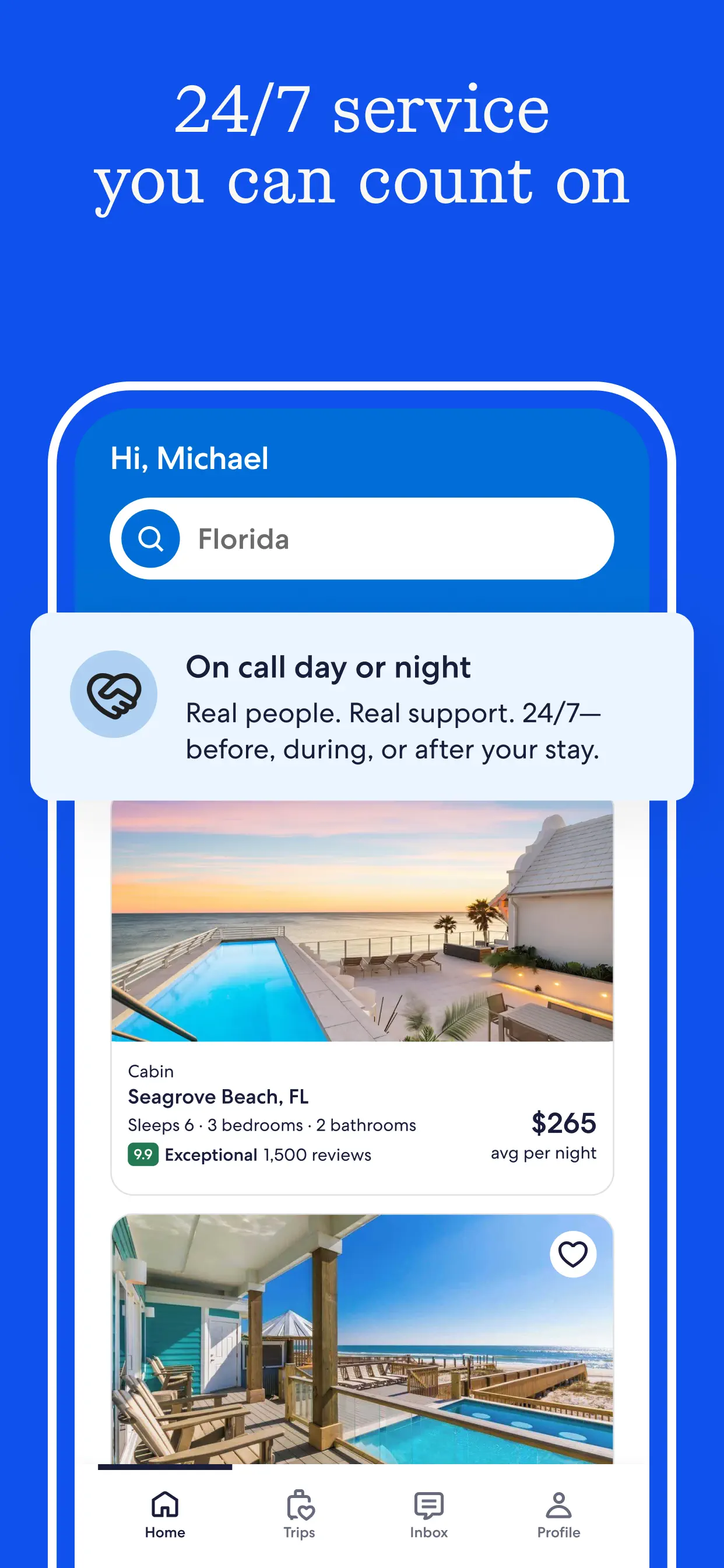 Vrbo Vacation Rentals App Store screenshot 2