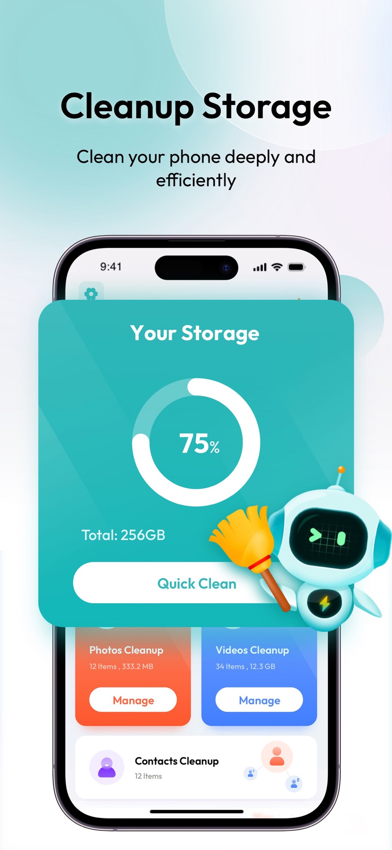 Cleaner: AI Phone Cleanup Tool App Store screenshot 2