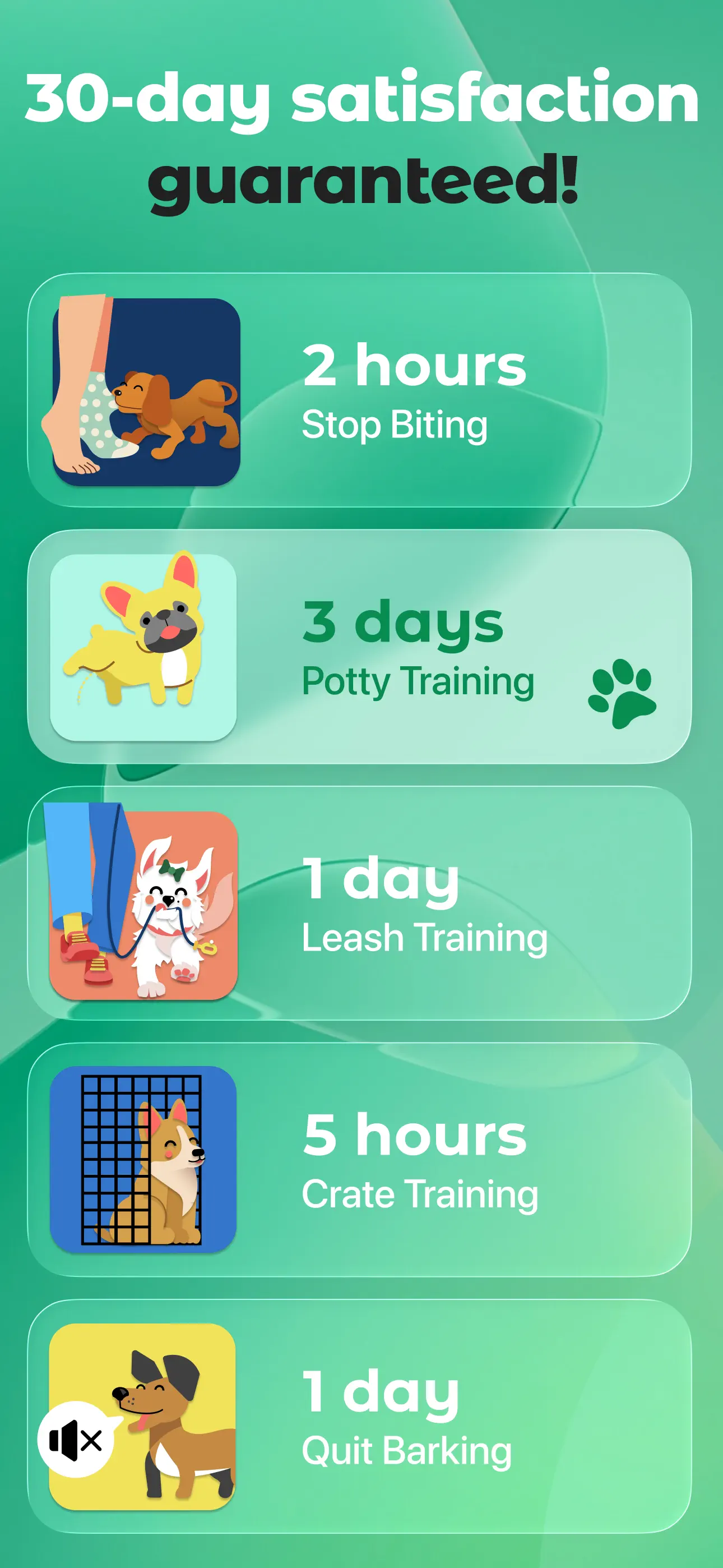 Dogo - Dog Training & Clicker App Store screenshot 3