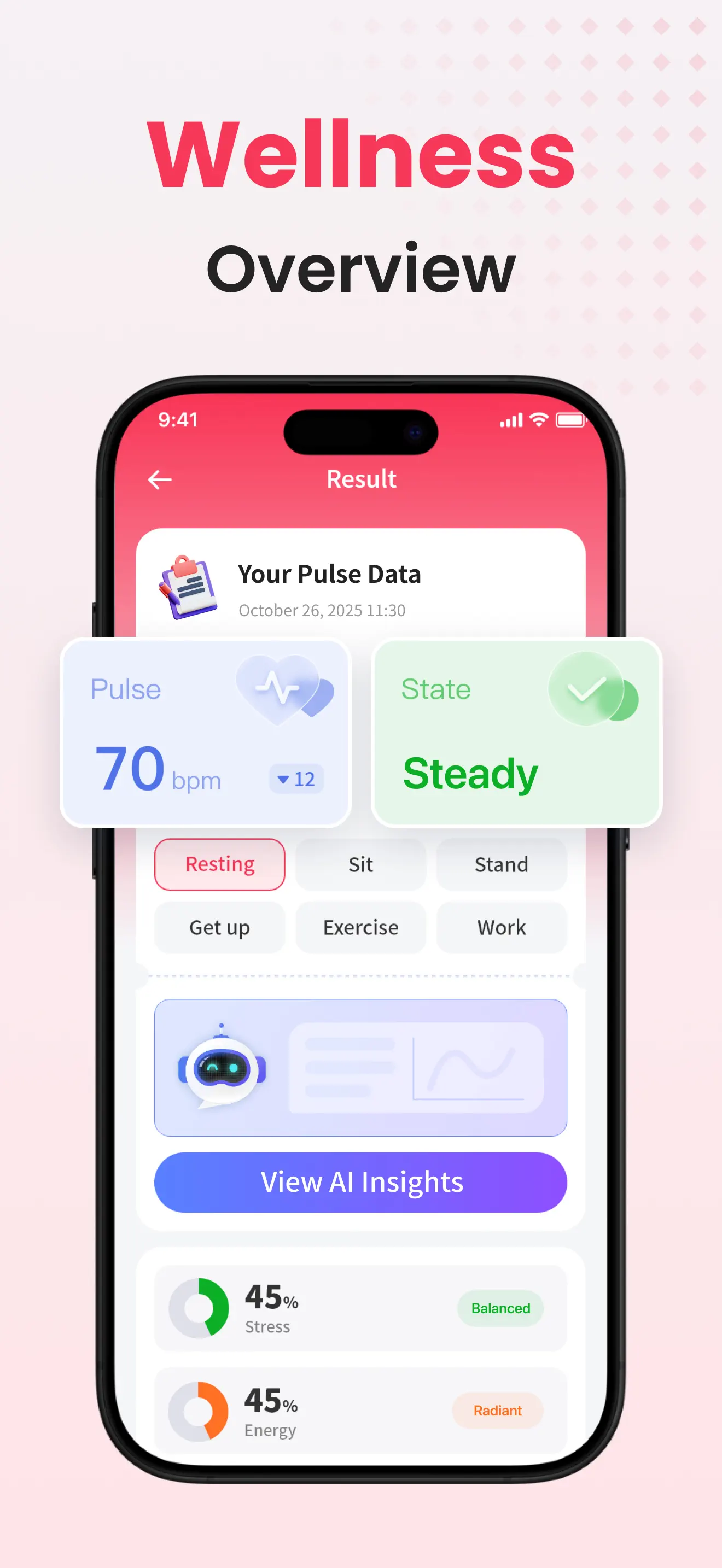 Health Tracker- HeartRate & BP App Store screenshot 3