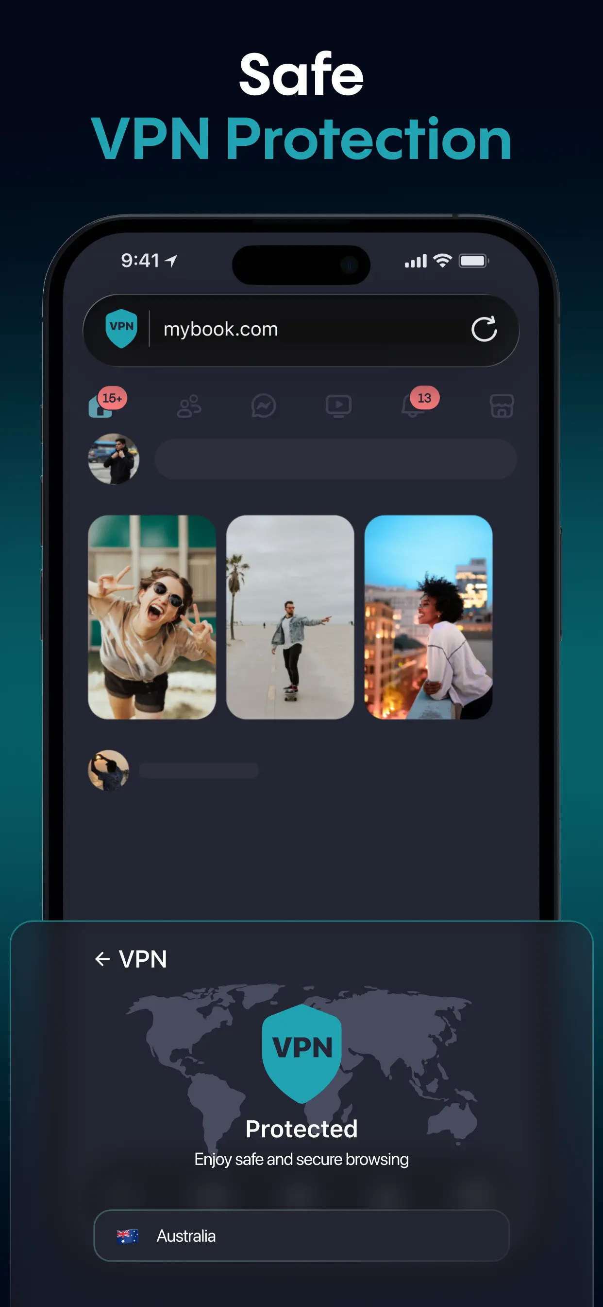Aloha Browser – Private VPN App Store screenshot 2