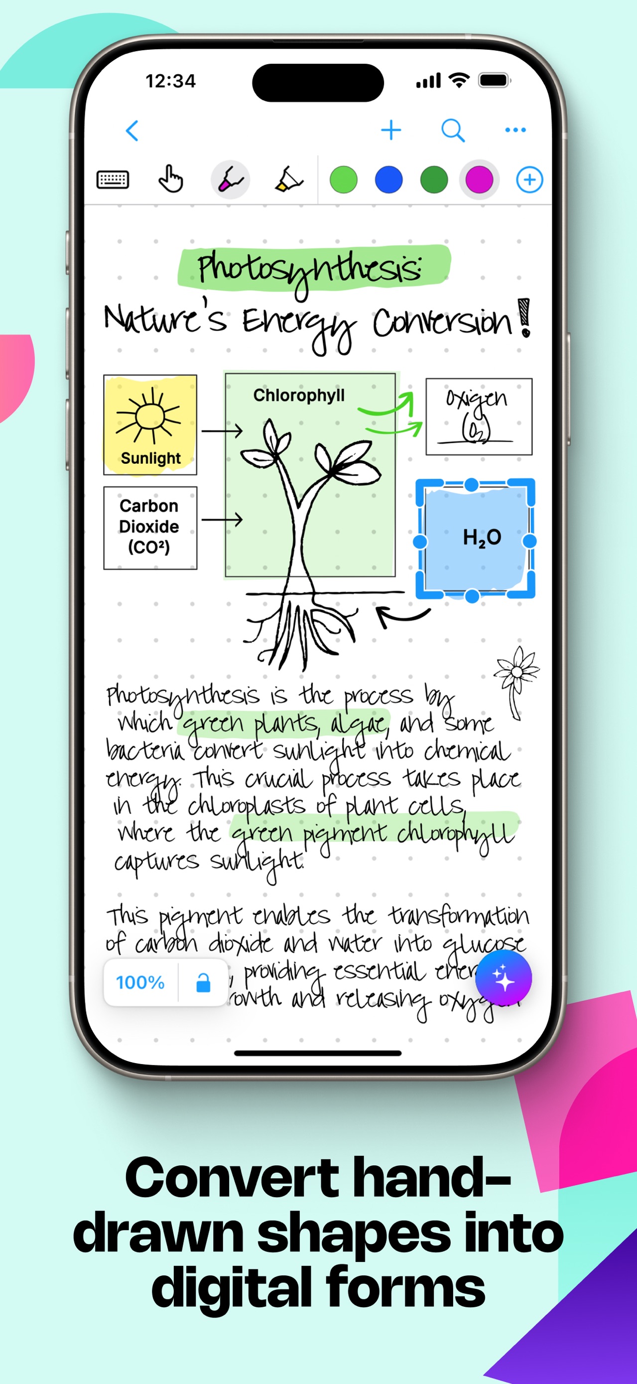 MyScript Notes: AI Handwriting App Store screenshot 4