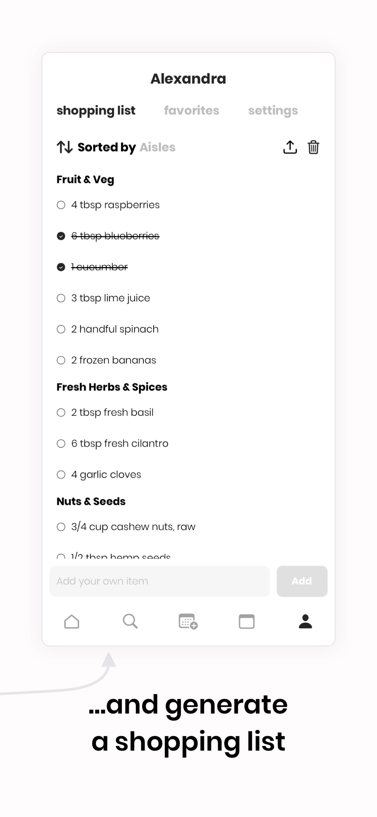 Fivesec Health by Alexandra App Store screenshot 2