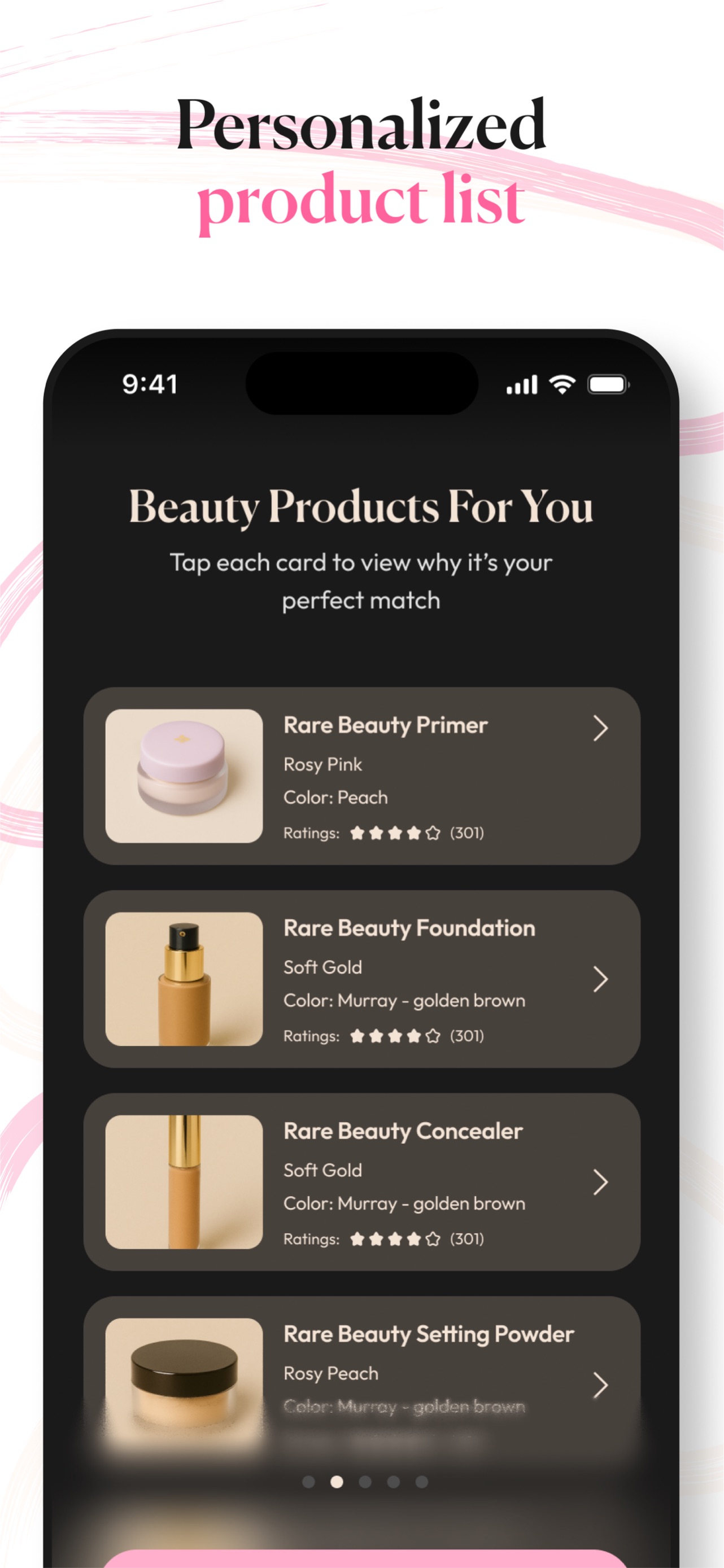 GlowUp - Makeup & Beauty App Store screenshot 3