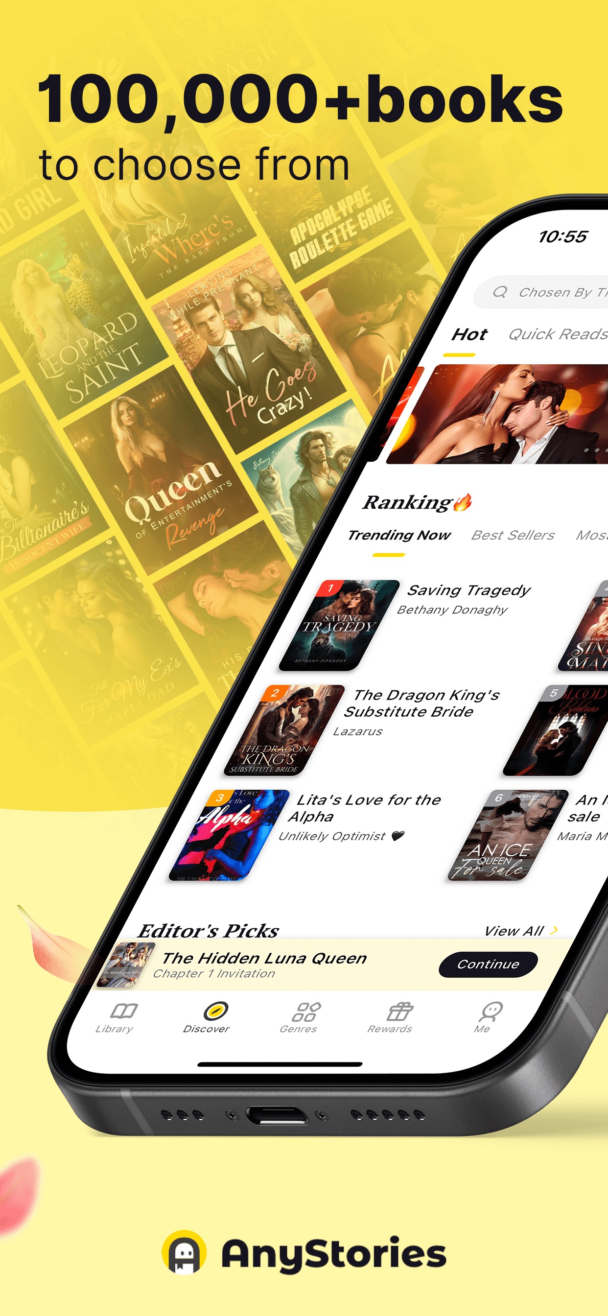 AnyStories-Top Novels & Books App Store screenshot 4