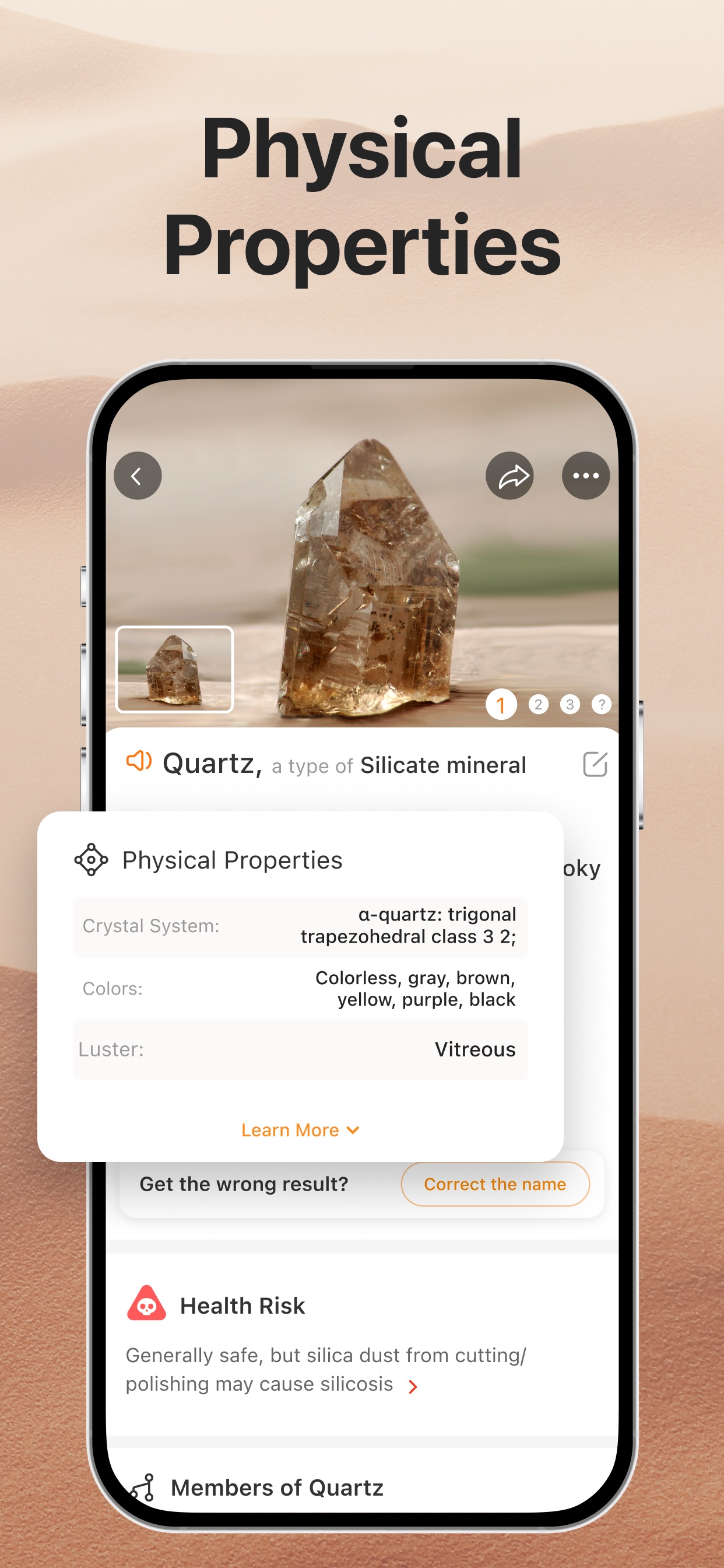 Rock Identifier: Stone ID App Store screenshot 1