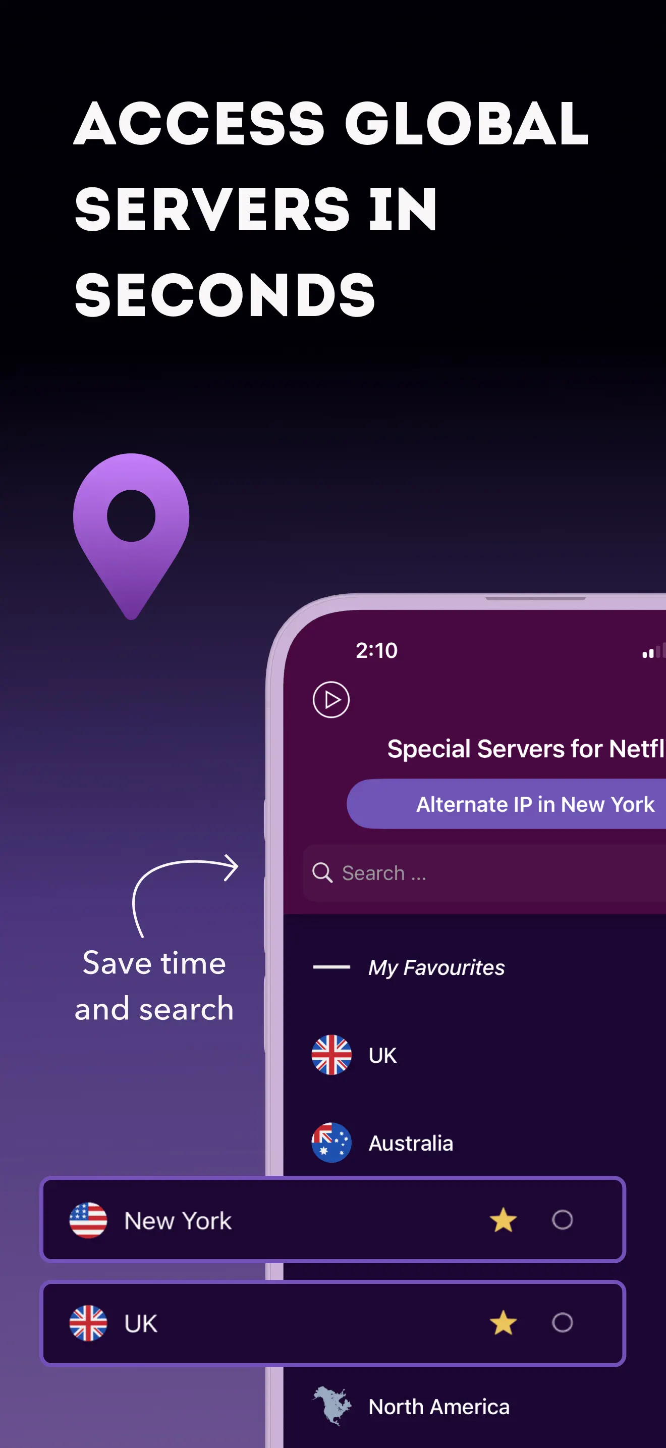 Free VPN by Free VPN .org™ App Store screenshot 2