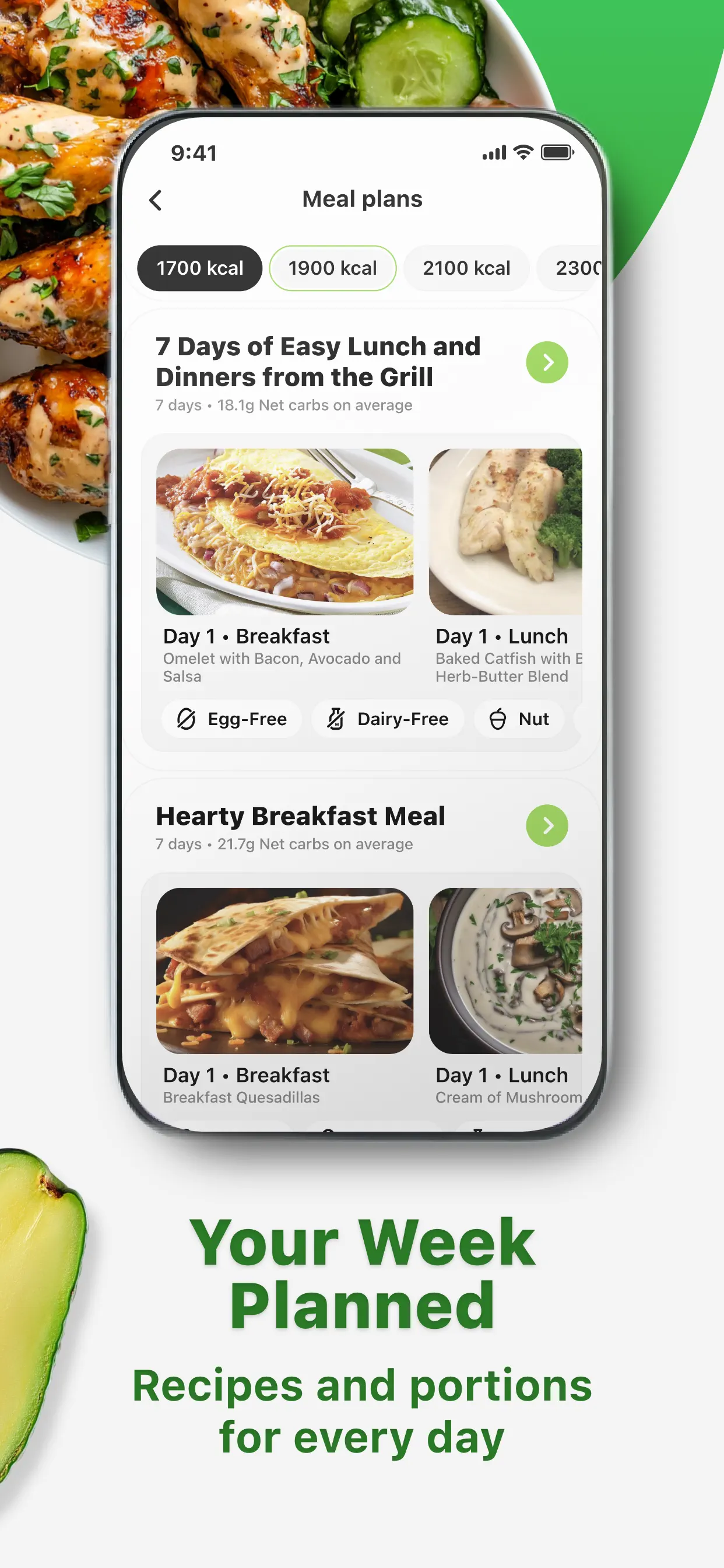 Keto diet app－Low carb manager App Store screenshot 2