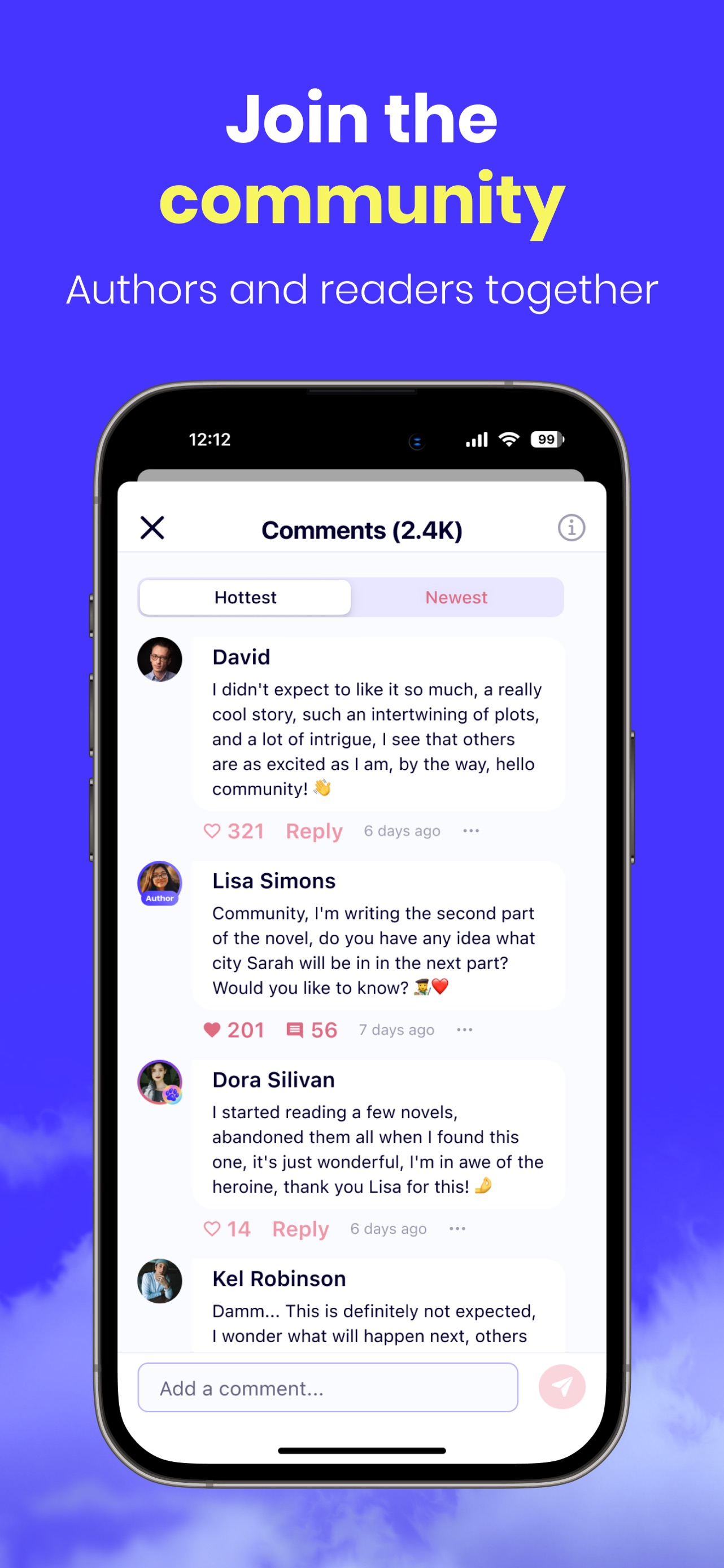 AlphaNovel - Novels & Stories App Store screenshot 1