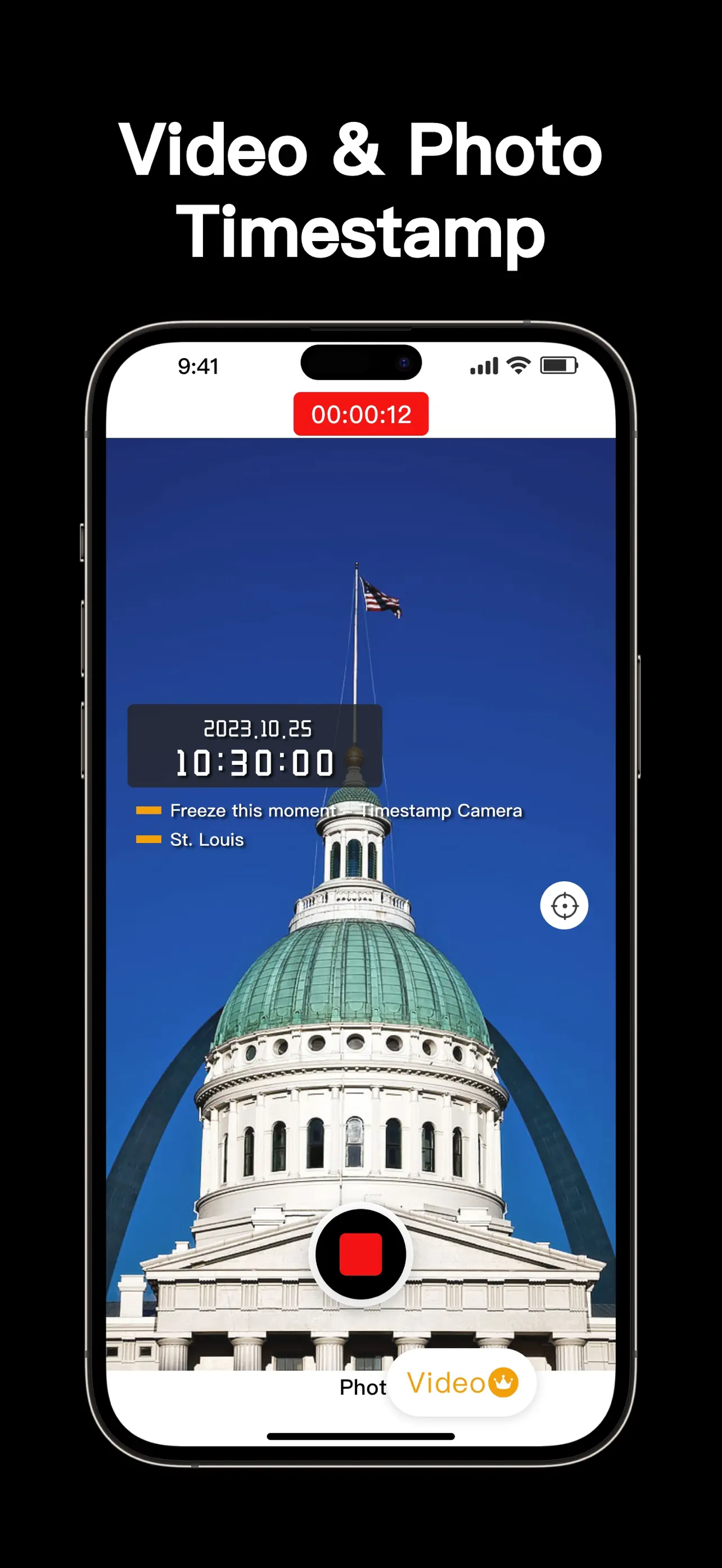 Timestamp Camera: Time stamp App Store screenshot 2