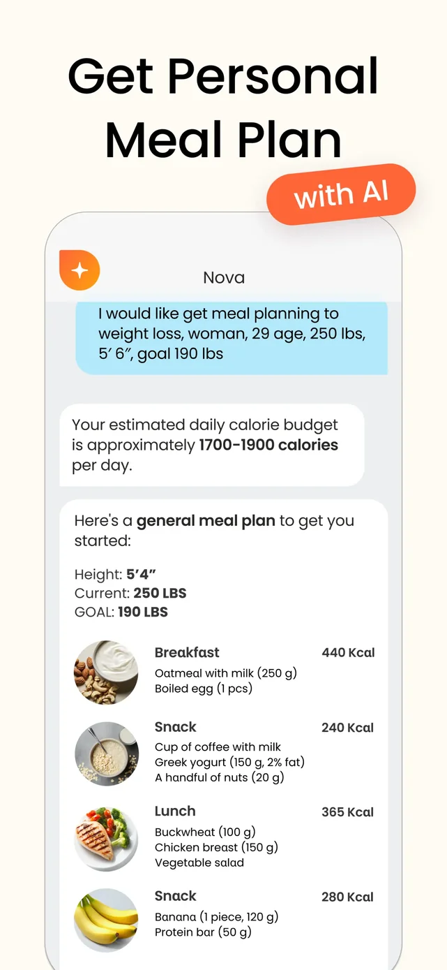 Calorie Counter by Numify App Store screenshot 3