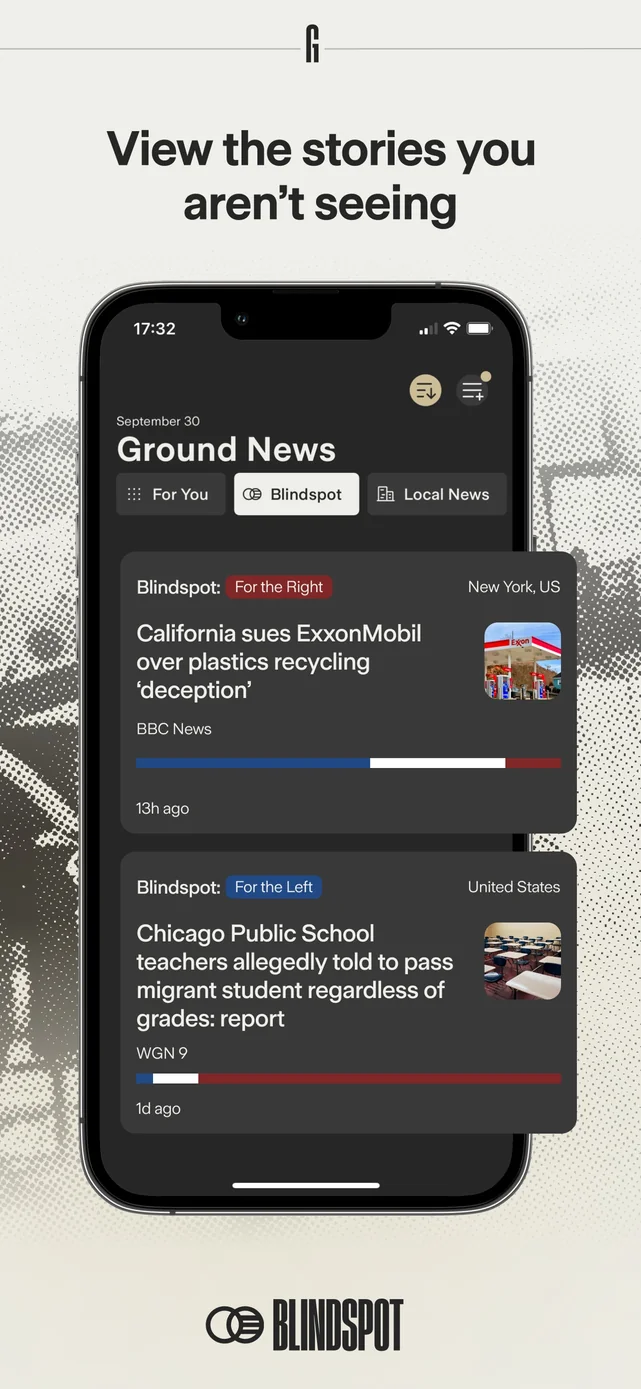 Ground News App Store screenshot 1