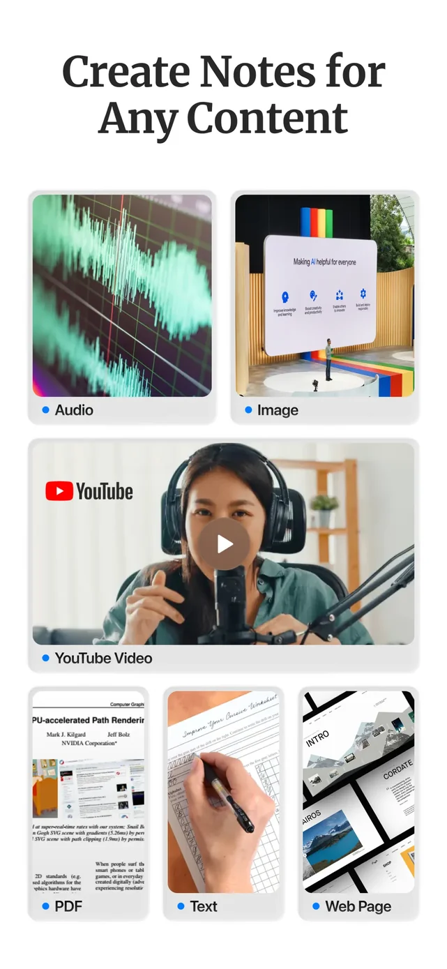 HyNote: AI Note Taker, Summary App Store screenshot 2