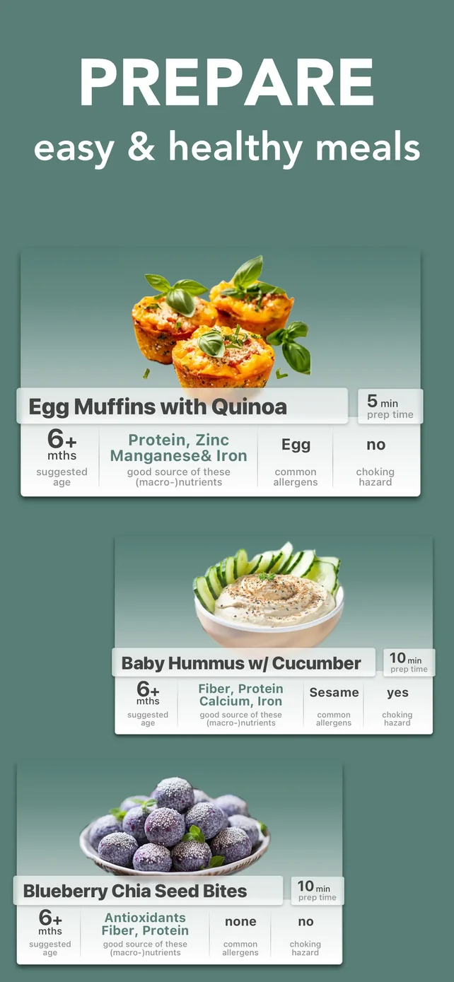 Baby Led Weaning App - BLW App Store screenshot 4