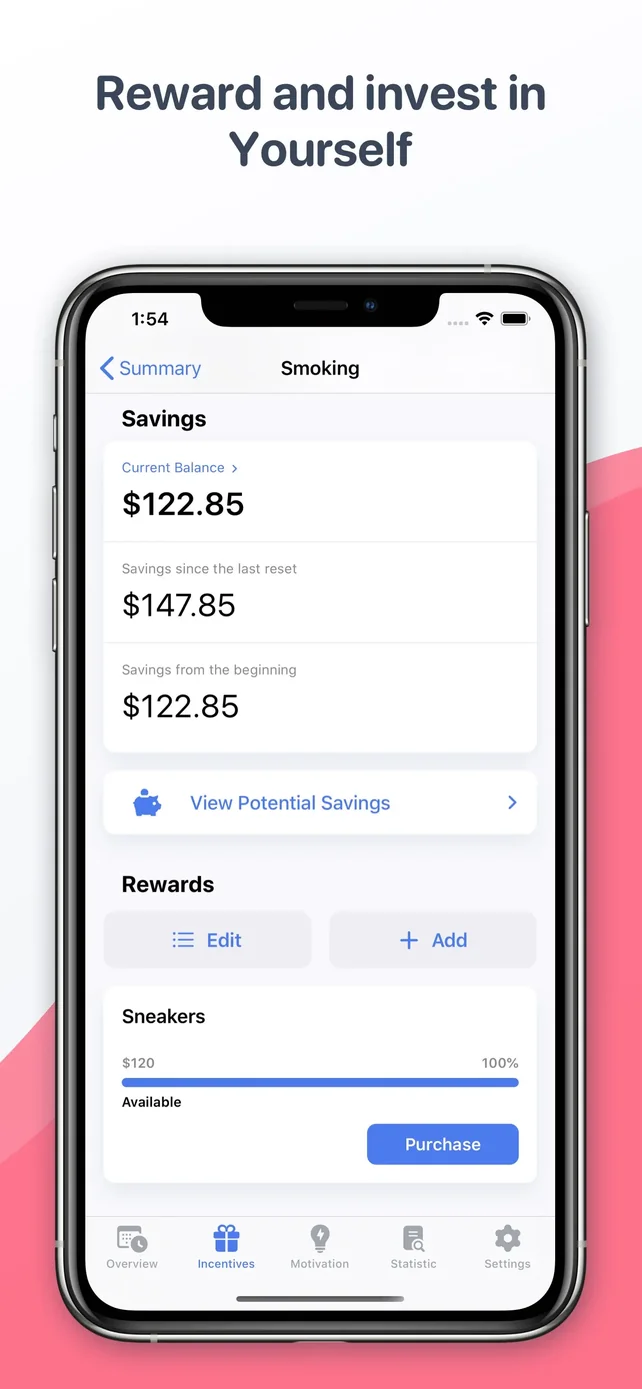 Quitzilla: Quit Tracker App Store screenshot 3