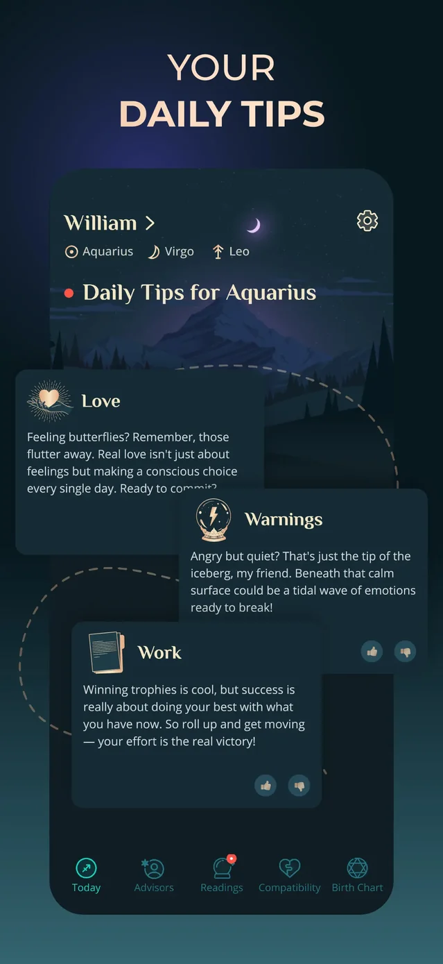 Daily Astrology Horoscope App Store screenshot 2
