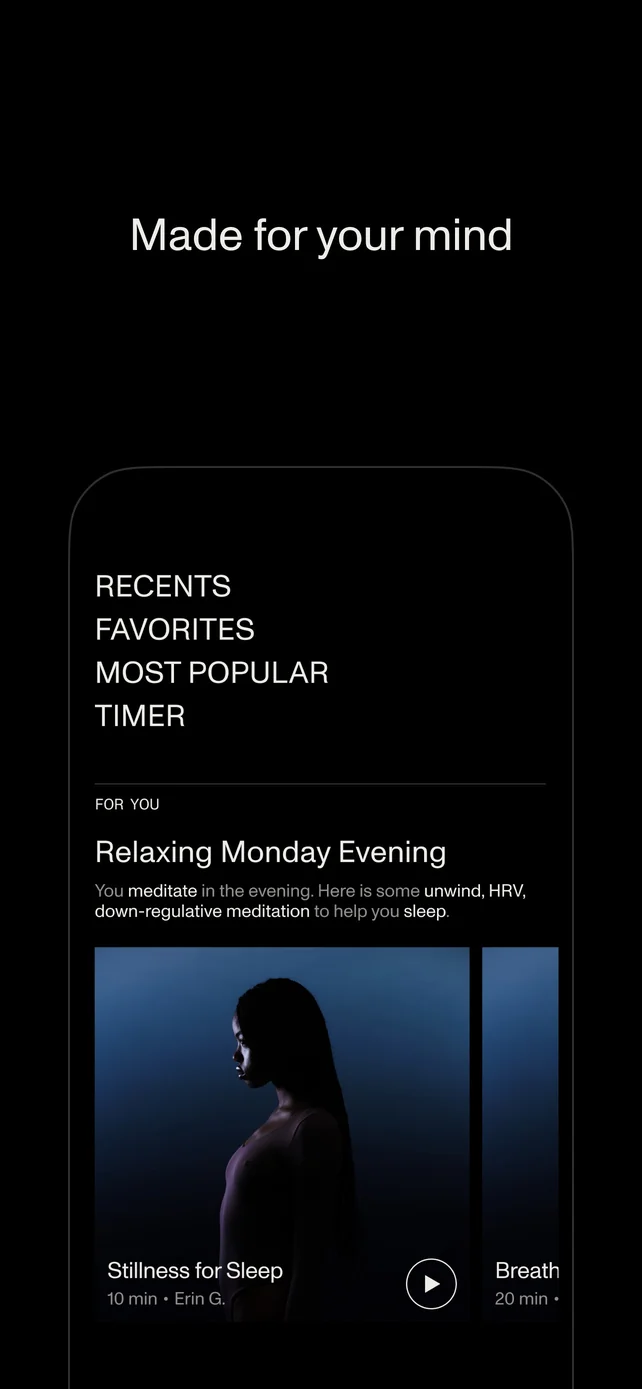 Open: Breathwork + Meditation App Store screenshot 3