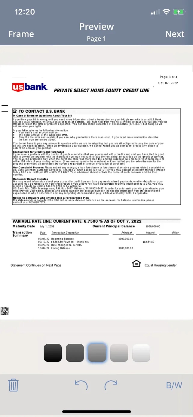 TurboScan™: document scanner App Store screenshot 4