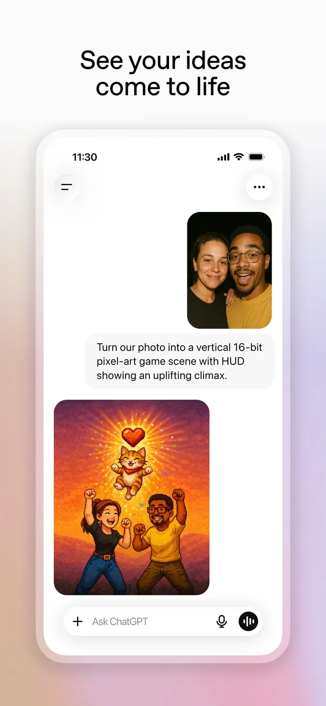ChatGPT App Store screenshot 1