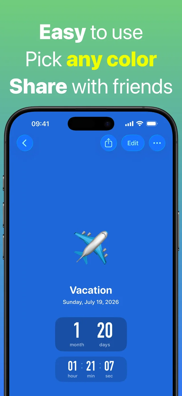 Countdown App Store screenshot 4