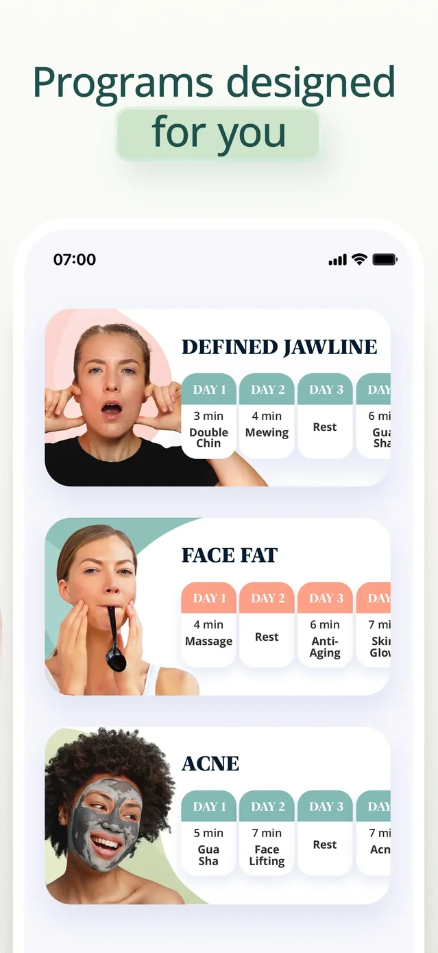 Luvly: Face Yoga Exercises App Store screenshot 3