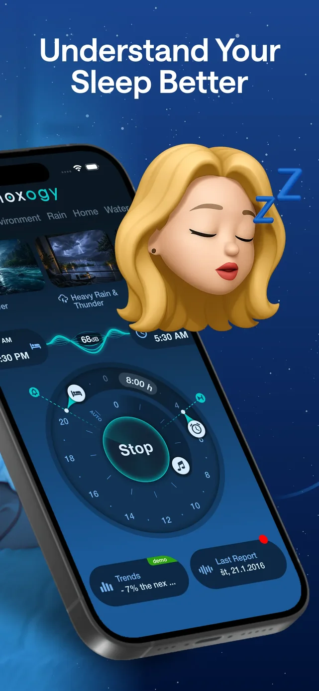 Noxogy Sleep Tracker App Store screenshot 2