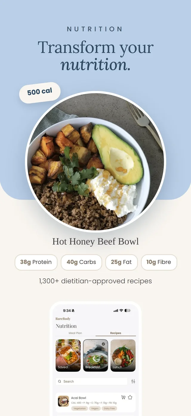 RareBody App Store screenshot 3