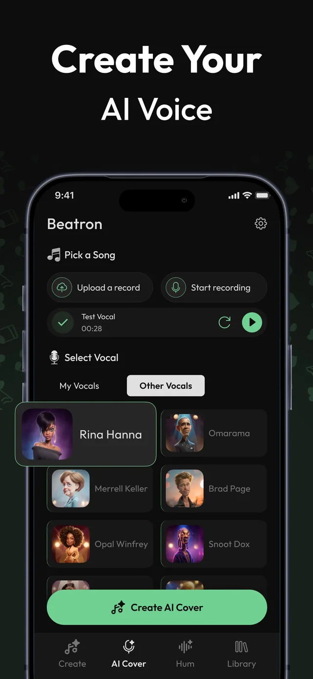 Beatron: AI Song Generator App Store screenshot 4