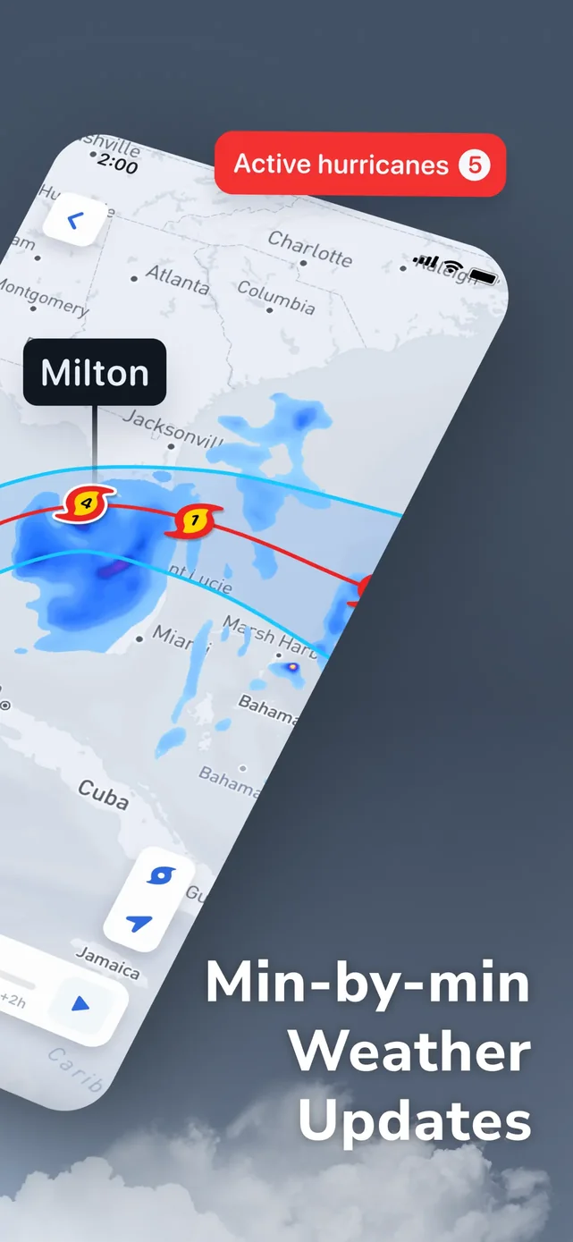 Rainbow AI: Weather Radar App Store screenshot 2