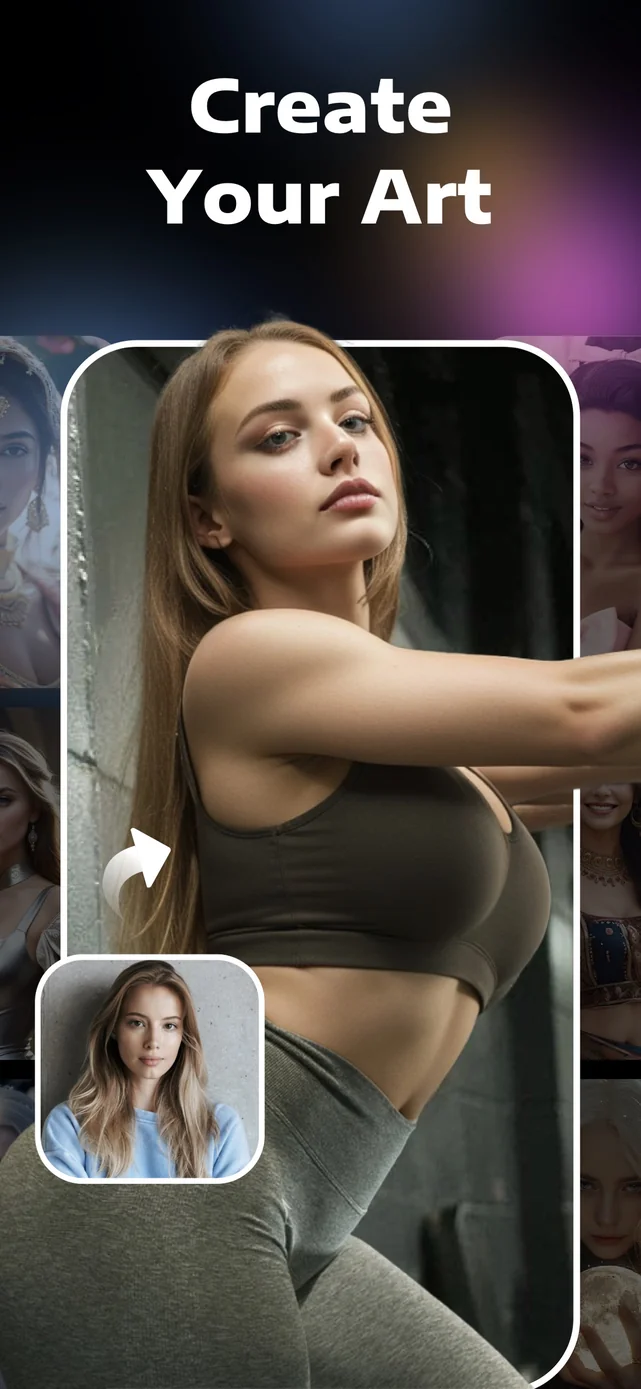 AI Photo Enhancer - Evoke App Store screenshot 1
