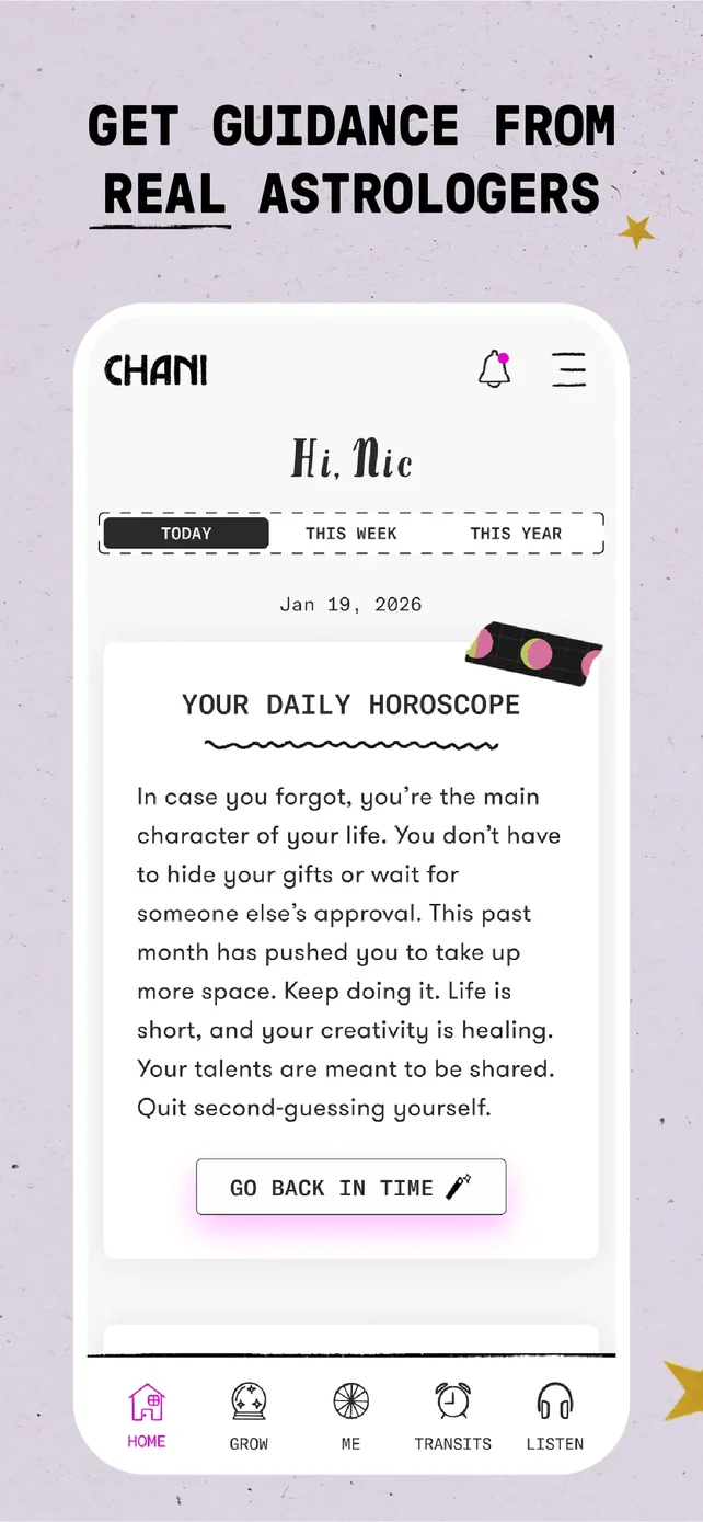 CHANI: Your Astrology Guide App Store screenshot 4