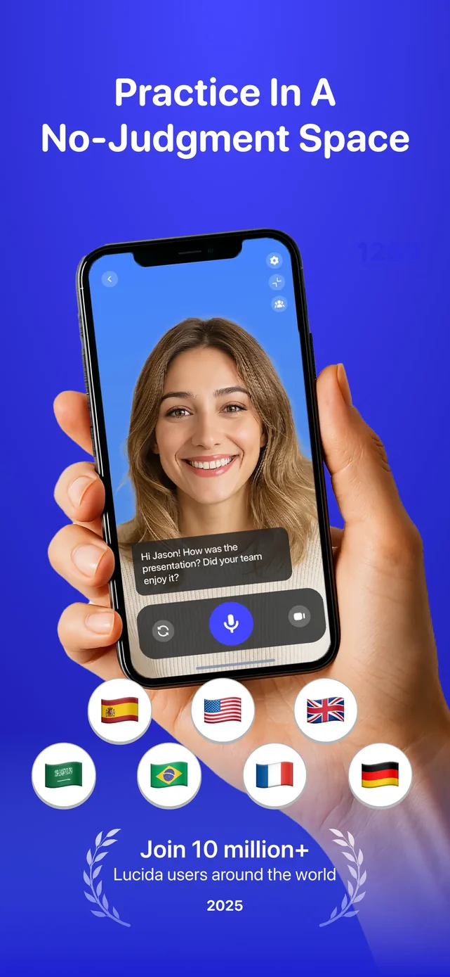 Learn Languages - Lucida AI App Store screenshot 1