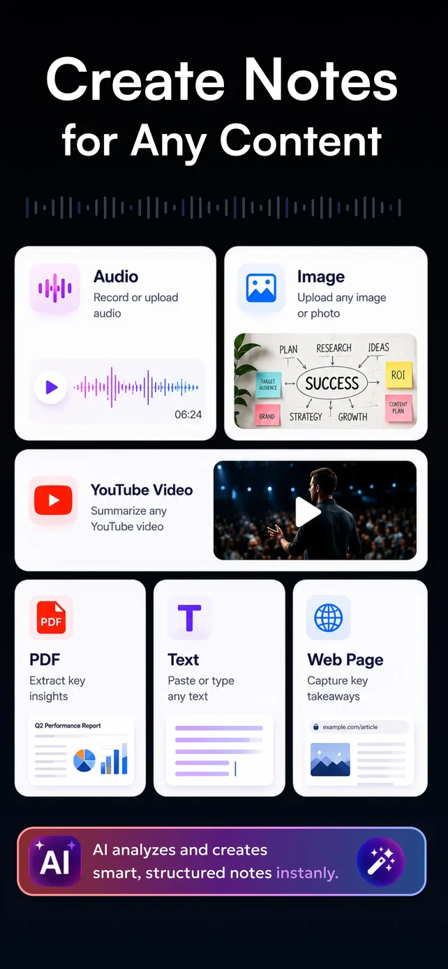 AI Summary - Meeting Notes App Store screenshot 4