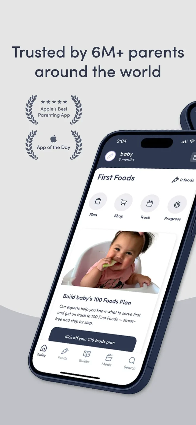 Solid Starts: Baby First Foods App Store screenshot 1