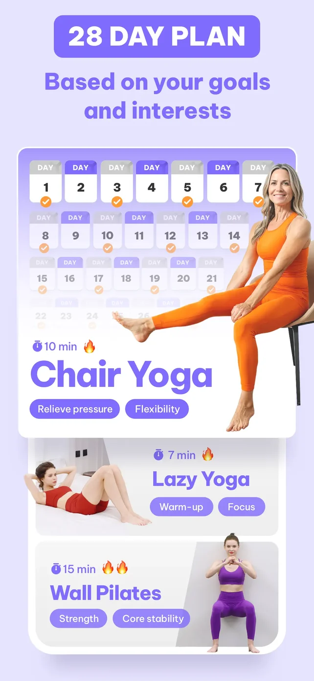 Daily Yoga: Yoga for Fitness® App Store screenshot 3