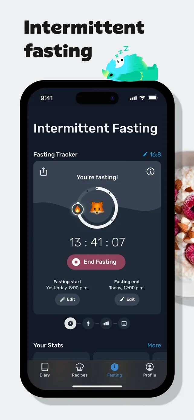 AI Calorie Tracker by Yazio App Store screenshot 4