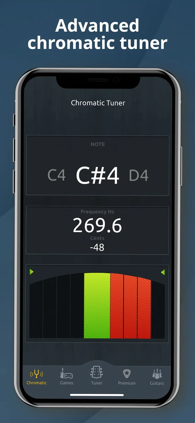 Guitar Tuner - Ukulele & Bass App Store screenshot 3