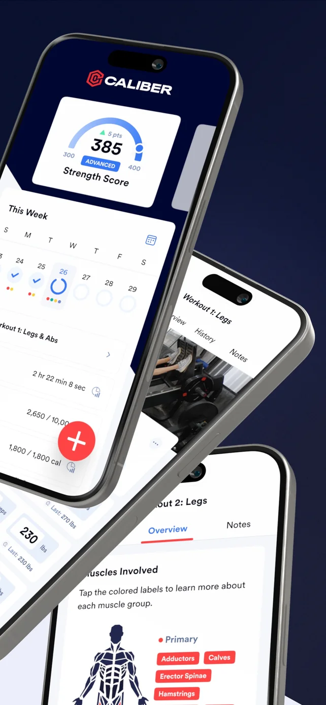 Caliber: Strength Training App Store screenshot 2