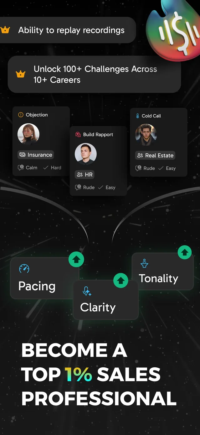 CloserCoach - AI Sales Trainer App Store screenshot 4