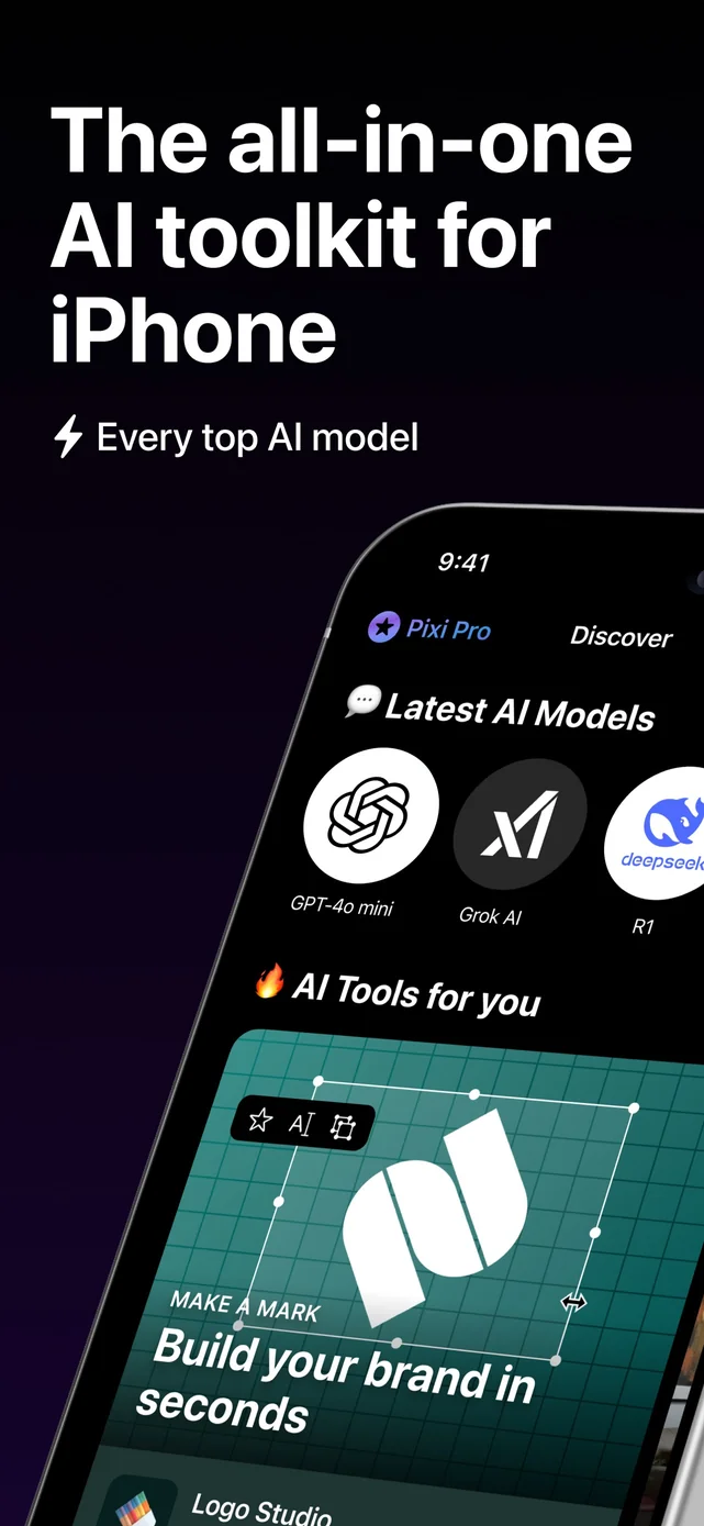 AI Chatbot: Pixi App Store screenshot 1