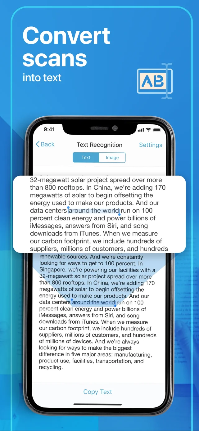 Scanner App: Fast PDF Doc Scan App Store screenshot 4