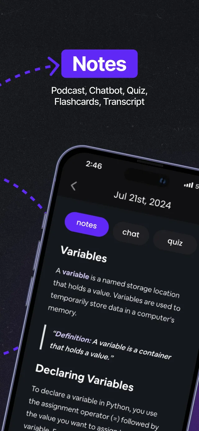 Turbo AI - Notetaker App Store screenshot 3