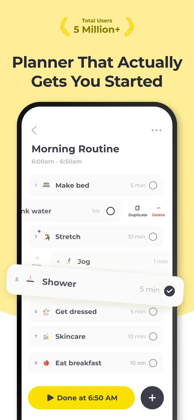 Routine Planner, Habit Tracker App Store screenshot 2