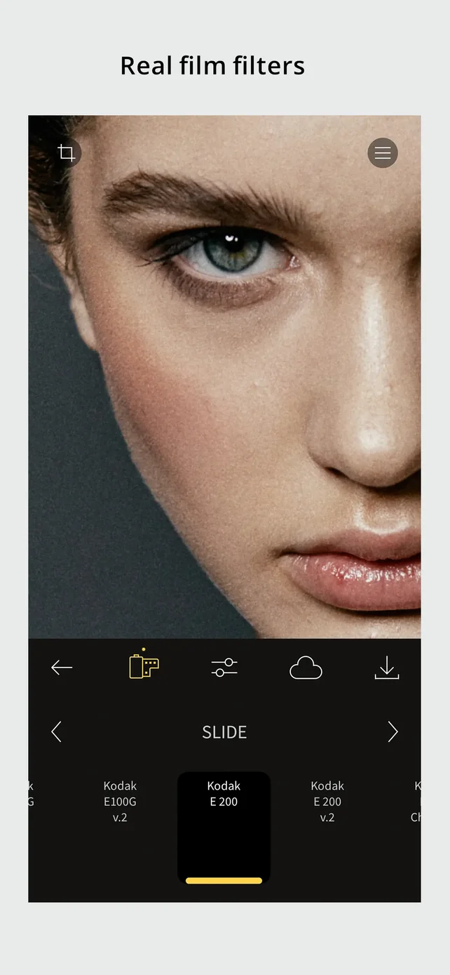 RNI Films: Photo & RAW Editor App Store screenshot 1