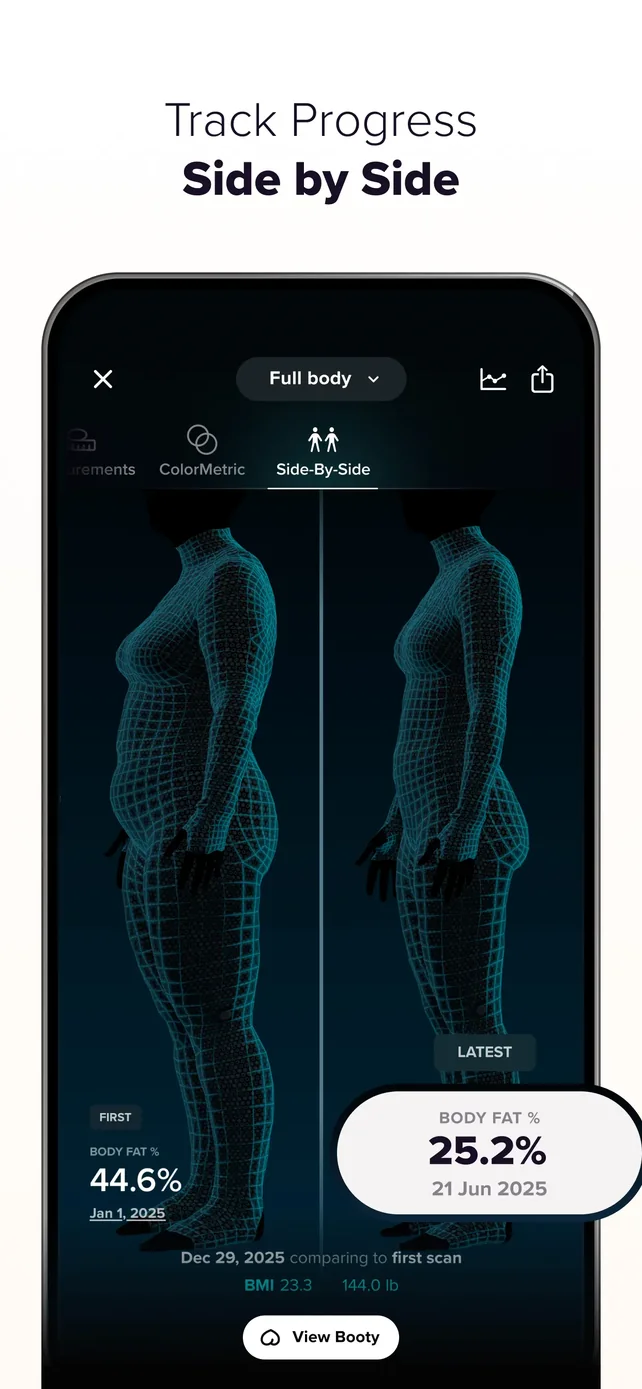 ZOZOFIT: 3D Body Scanner App Store screenshot 3