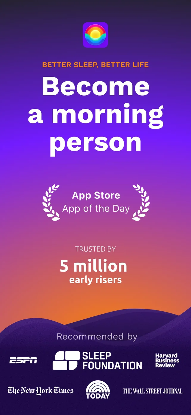 RISE: Sleep Tracker App Store screenshot 1