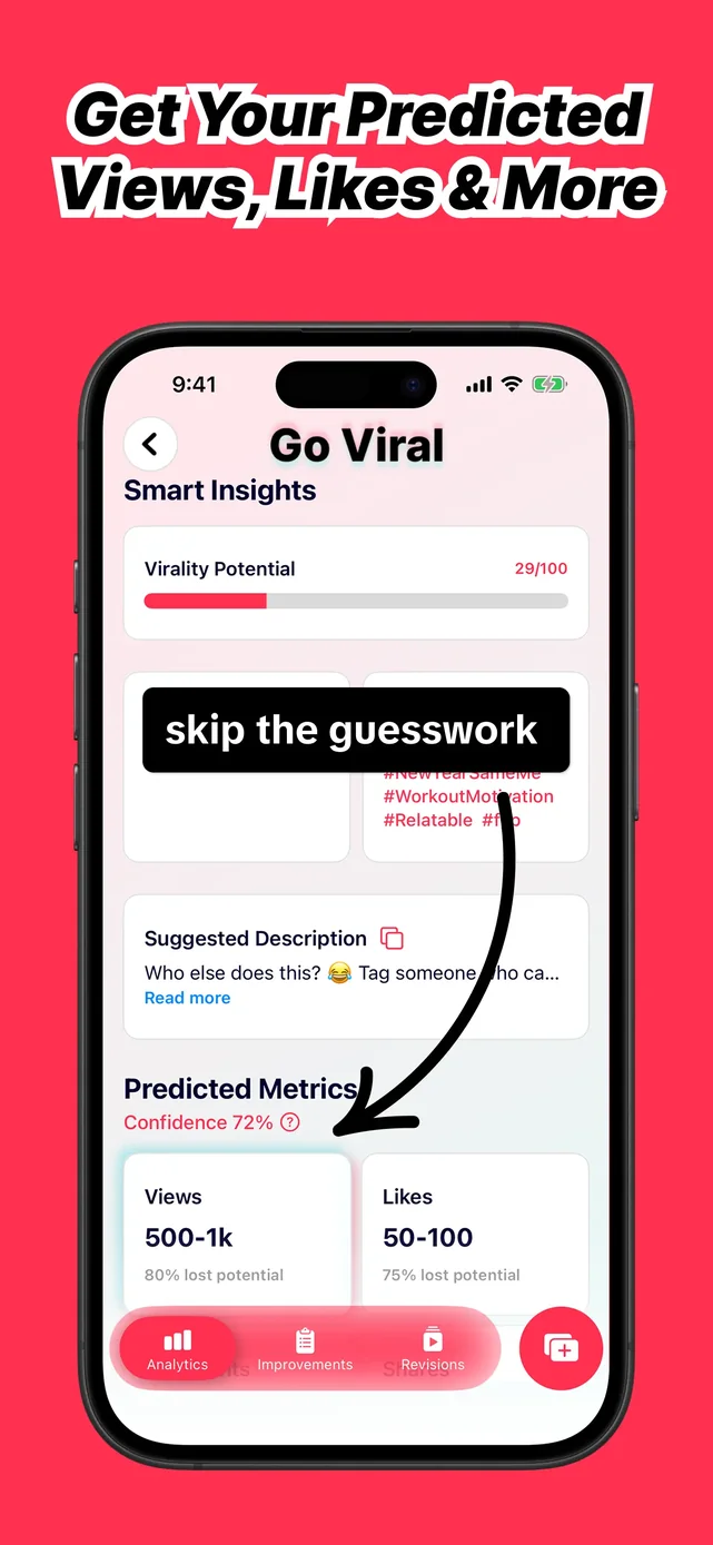 Go Viral: AI Creator Assistant App Store screenshot 2