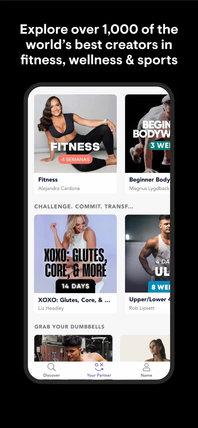 Playbook - Trainers & Workouts App Store screenshot 1