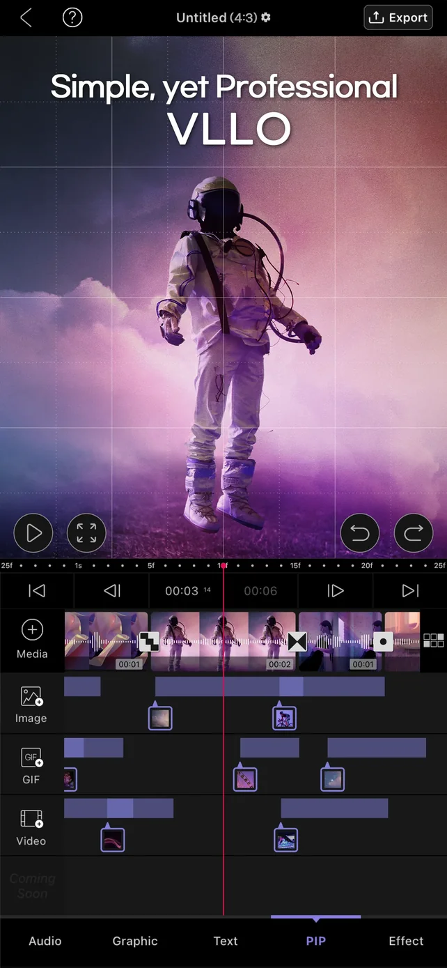 VLLO- Video Editor, Vlog Edits App Store screenshot 1
